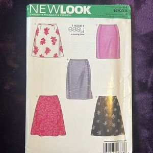 New Look sewing pattern